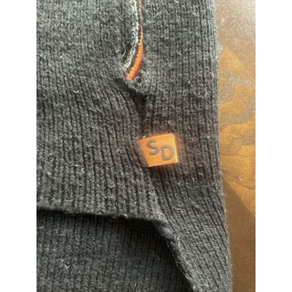 SD Dog Halloween Pumpkin Sweater Black And Orange - Picture 3 of 6